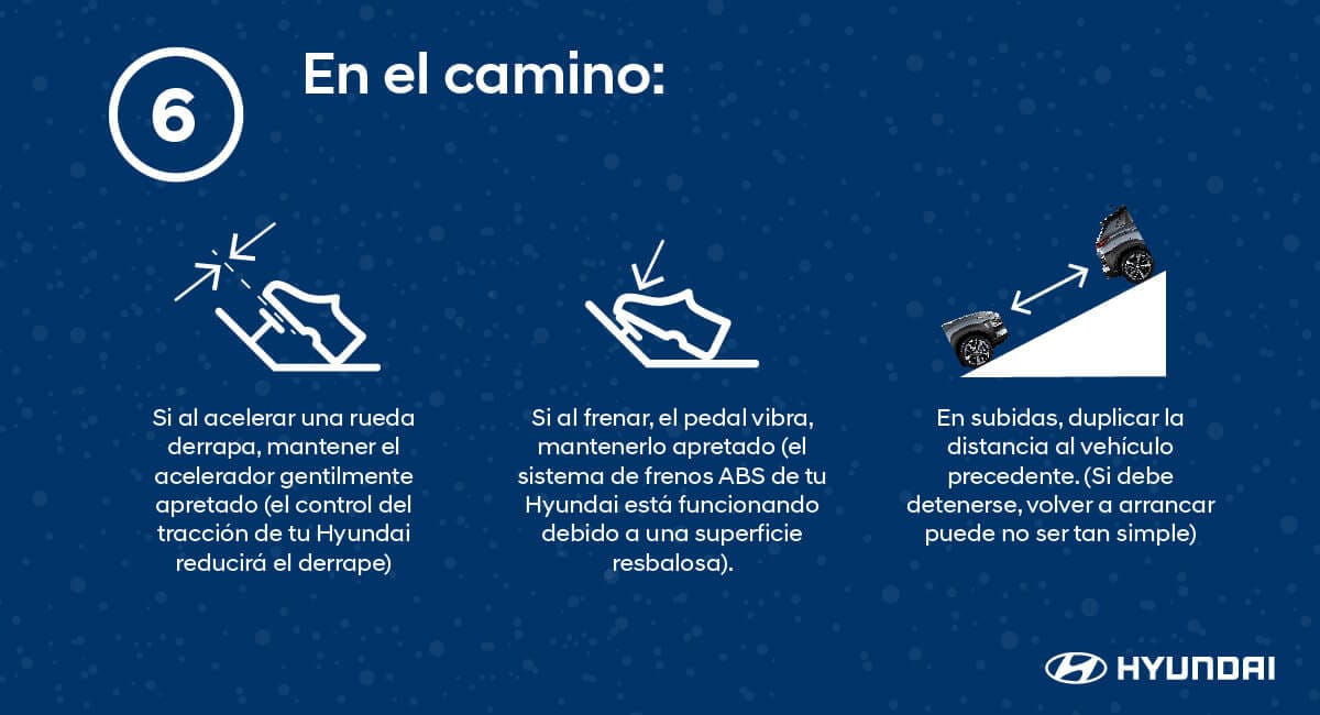 Consejos para la nieve hyundai